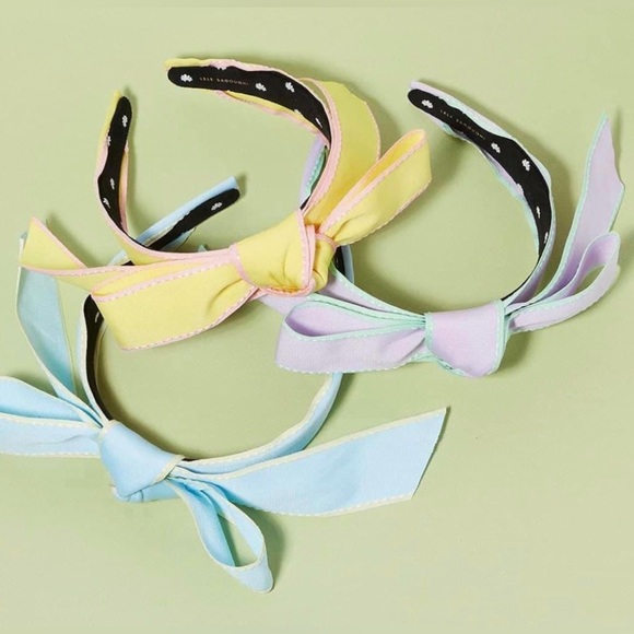 Lele Sadoughi New Light Purple/Mint Shirley - Picture 5 of 6